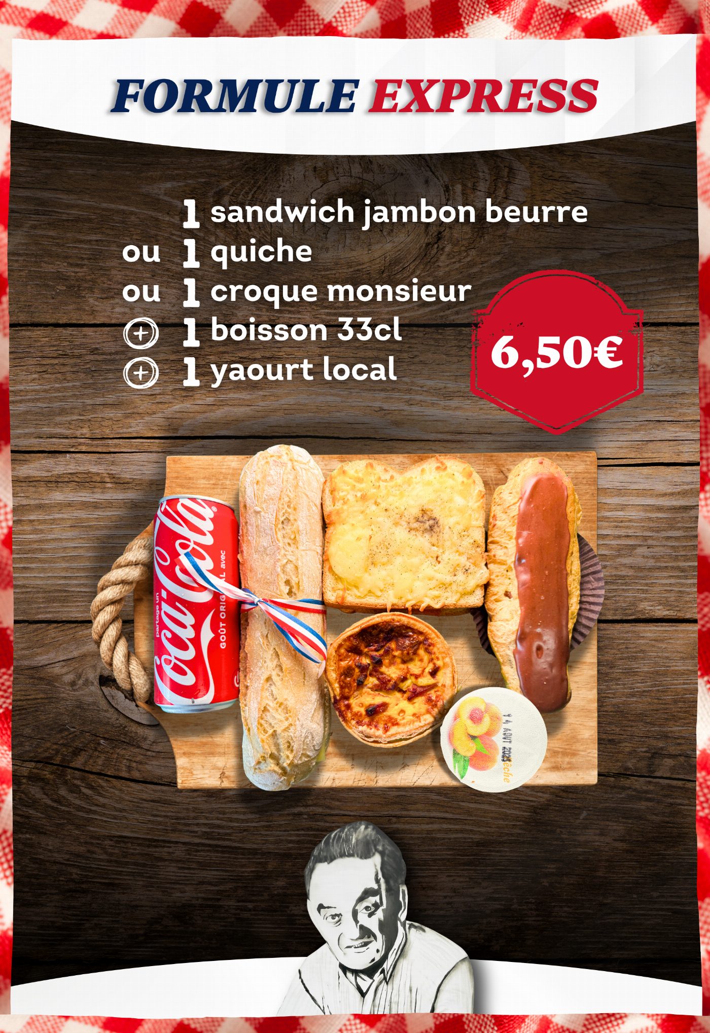 Menu Maison François – Boulangerie Pâtisserie Saint-Pantaléon-de-Larche